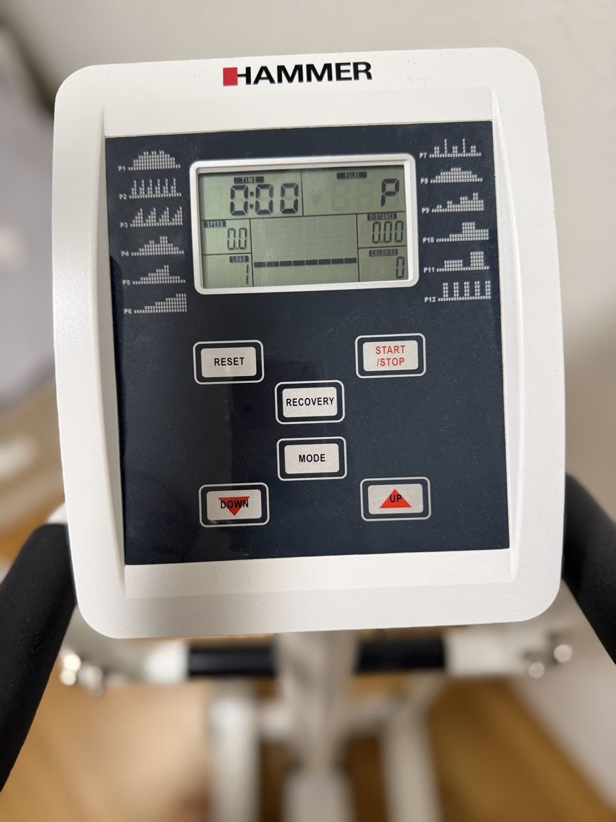 Hometrainer: Crosstrainer Hammer, weiss, voll funktionsfähig – Gebraucht aus Füllinsdorf von had_kv5k 2