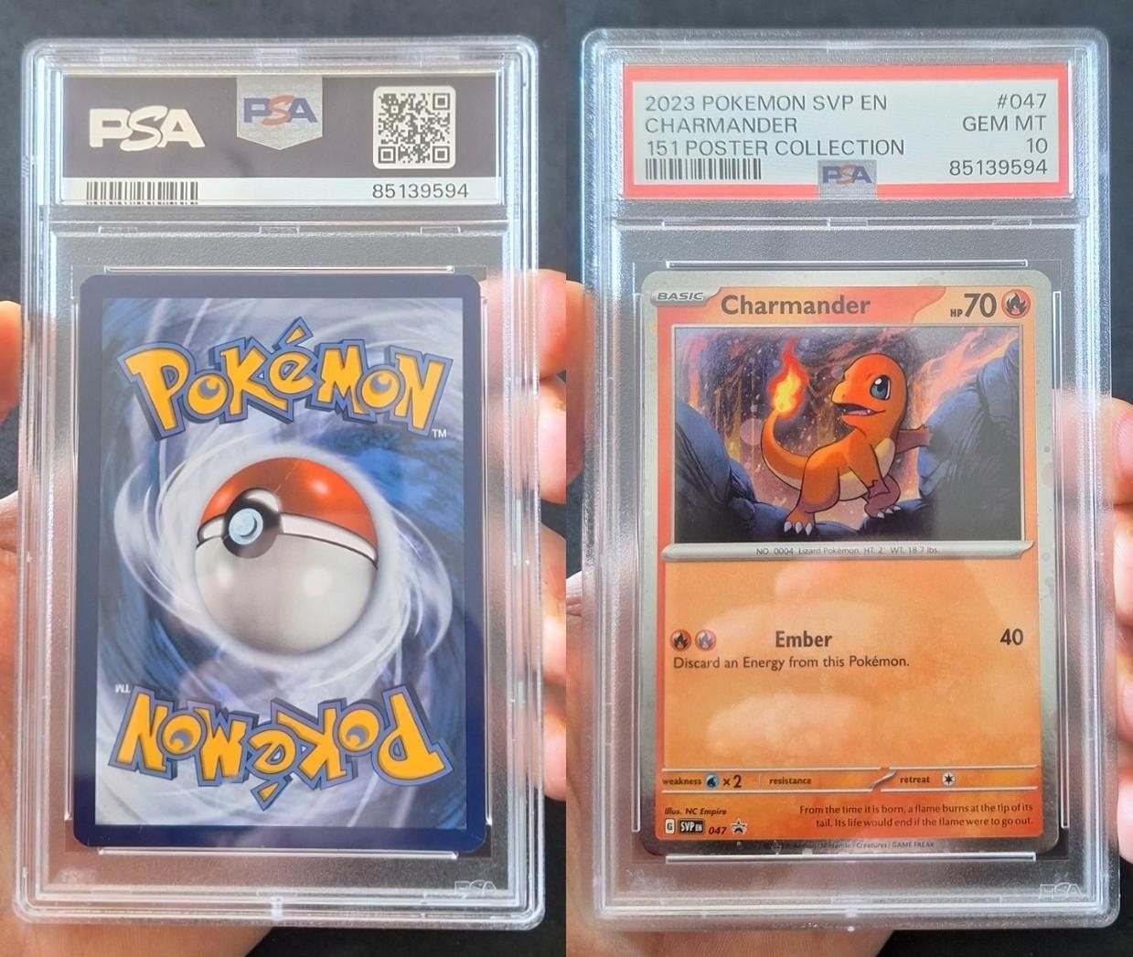 Pokémon Carte collezionabili: Charmander #47 Pokemon Promo | PSA 10 – Usato da Sugiez venduto da eLCangri90