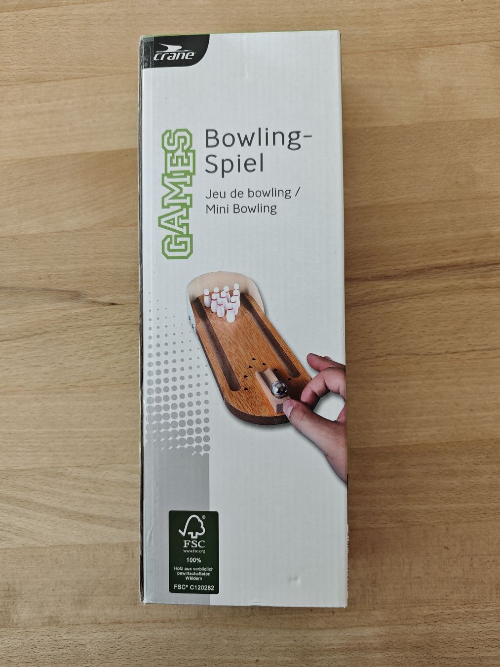 Spiele: Mini Bowling Spiel - Finger-Bowling! Neu! – Neu (gemäss Beschreibung) aus Zollbrück von Turner5 8