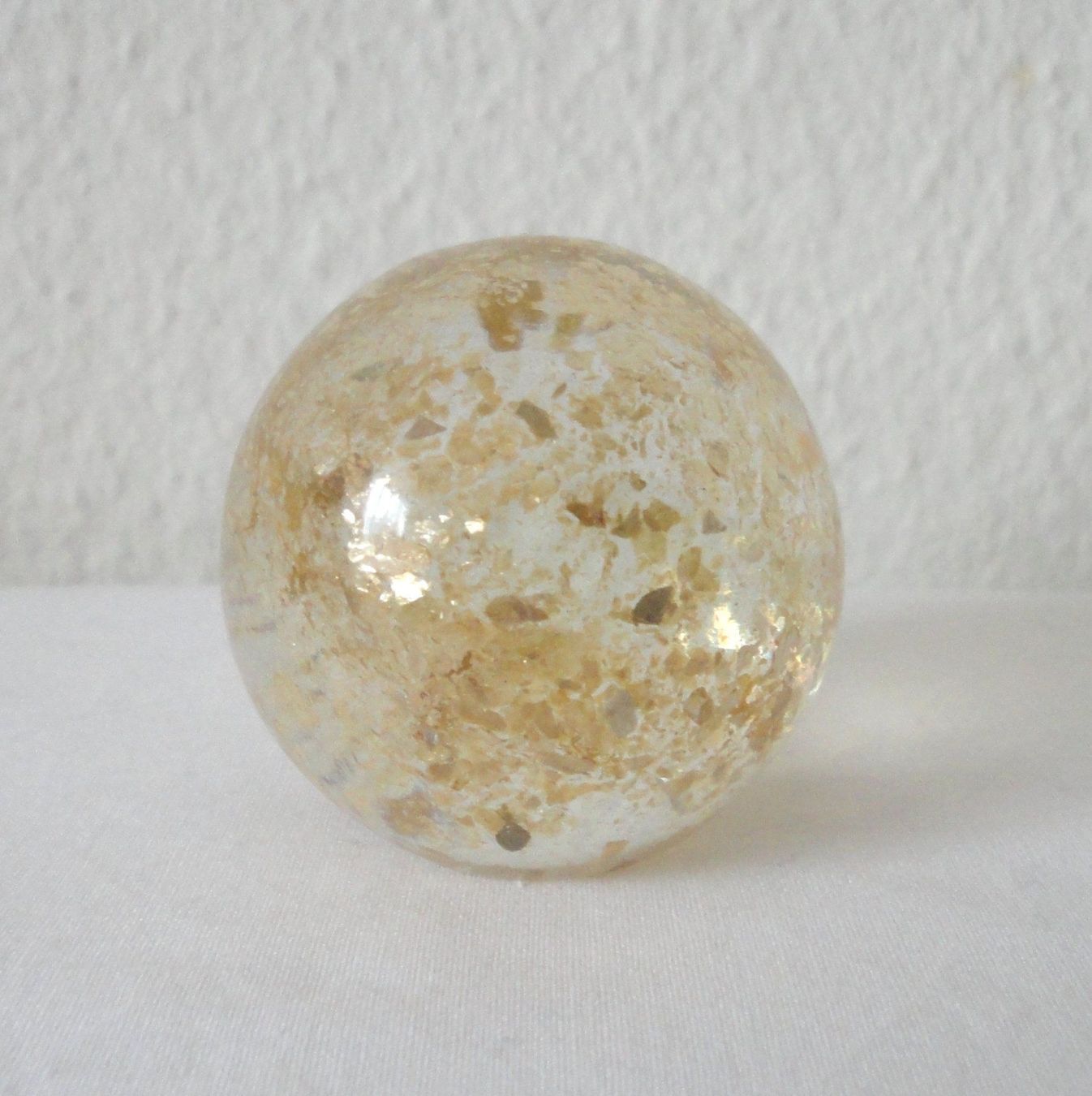 Tutte le decorazioni: Glaskugel mit Goldglimmer – Usato da zürich venduto da parts5060