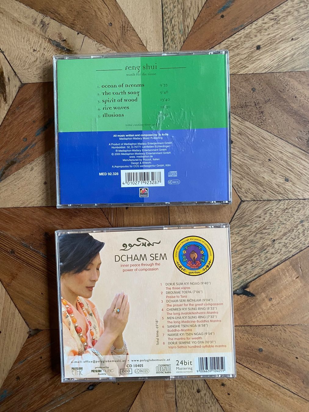 CDs: 2 CDs: "Feng Shui" & "Dcham Sem" Dechen Shak – D'occasion à Stadel b. Niederglatt par sandart 1