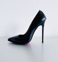 High Heel Stiletto Pumps schwarz black size 39 heel 13cm