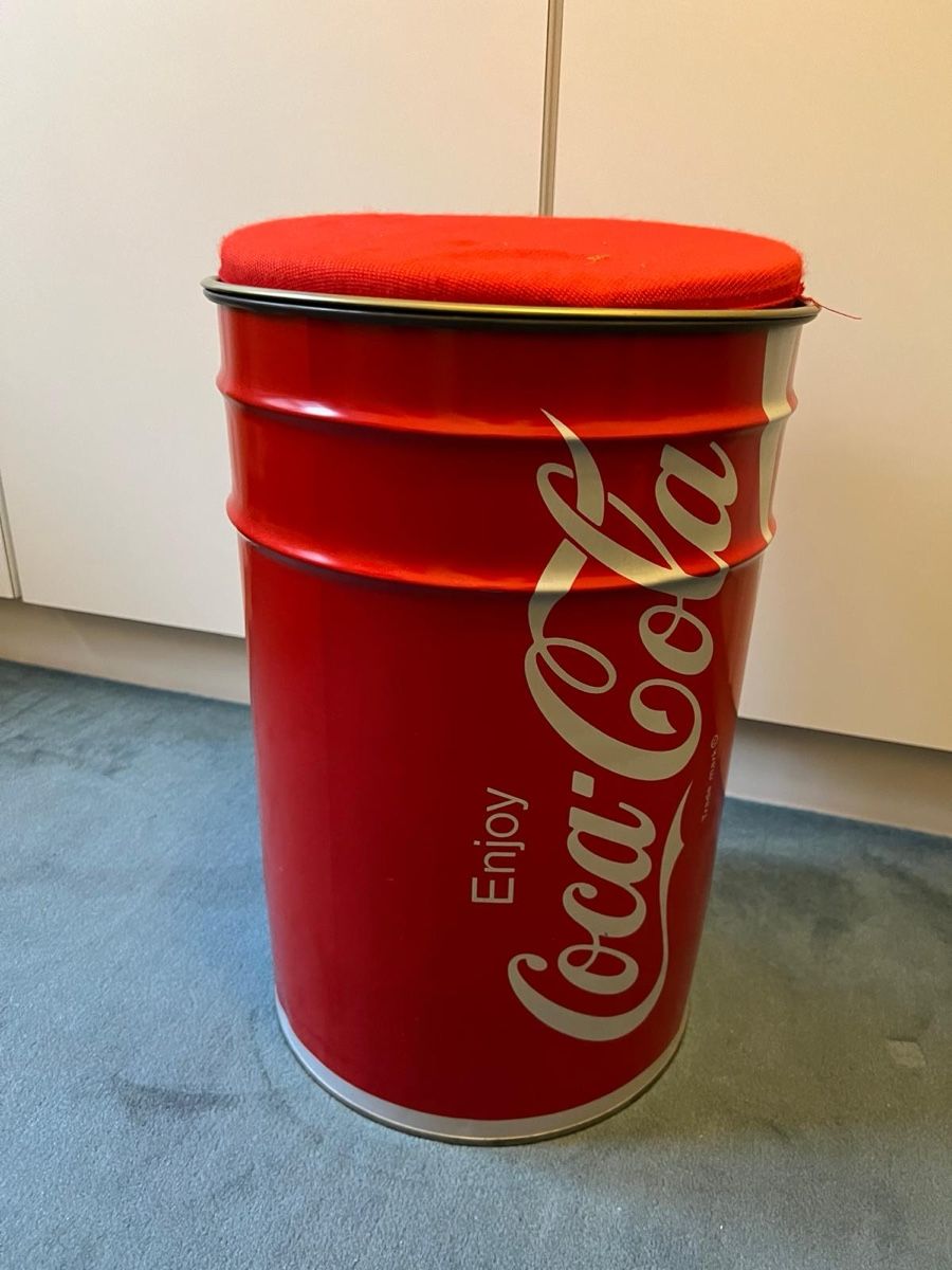 Coca-Cola Hocker / Sitztonne