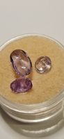 Amethyst 5.0ct. Weiss bis Violett 3Stk.