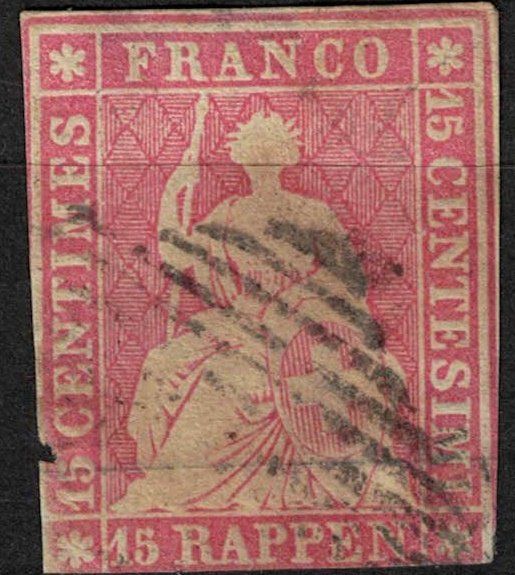 Tous les timbres: Strubel 24 gestempelt – D'occasion à Bern par bae_958f