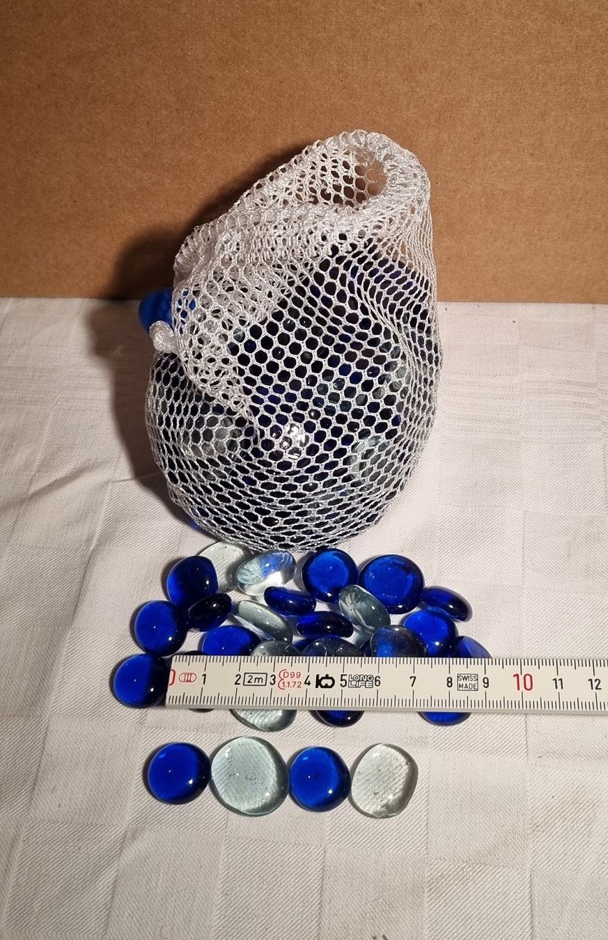 Tutte le decorazioni: Glas Perlen Tropfen Deko Dekoration – Usato da Oberentfelden venduto da Creapoint 2
