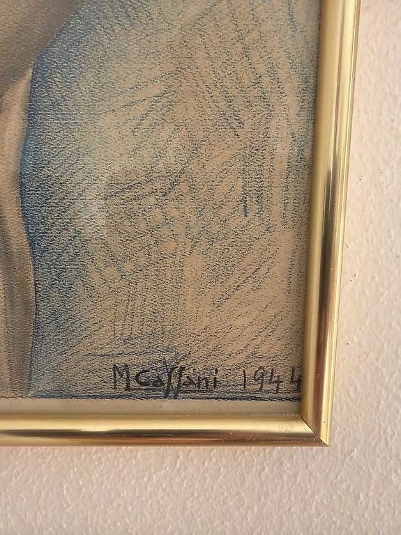 Gemälde: Magnifique Pastel de 1944 – Gebraucht aus Preverenges von mih_vqg5 1