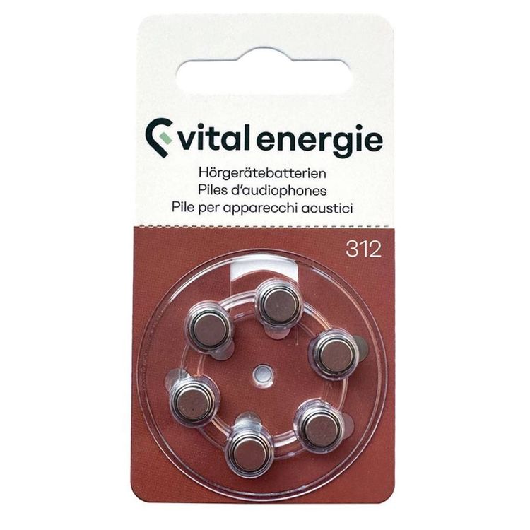 Brillant Hörgerätebatterien BR 10 – 60 Stück, Langlebig & Zuverlässig Für Alle Hörgeräte
