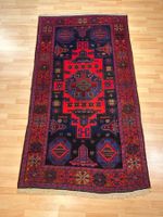 Handgeknüpfter Orientteppich, schöne, feine Knüpfung 235x130