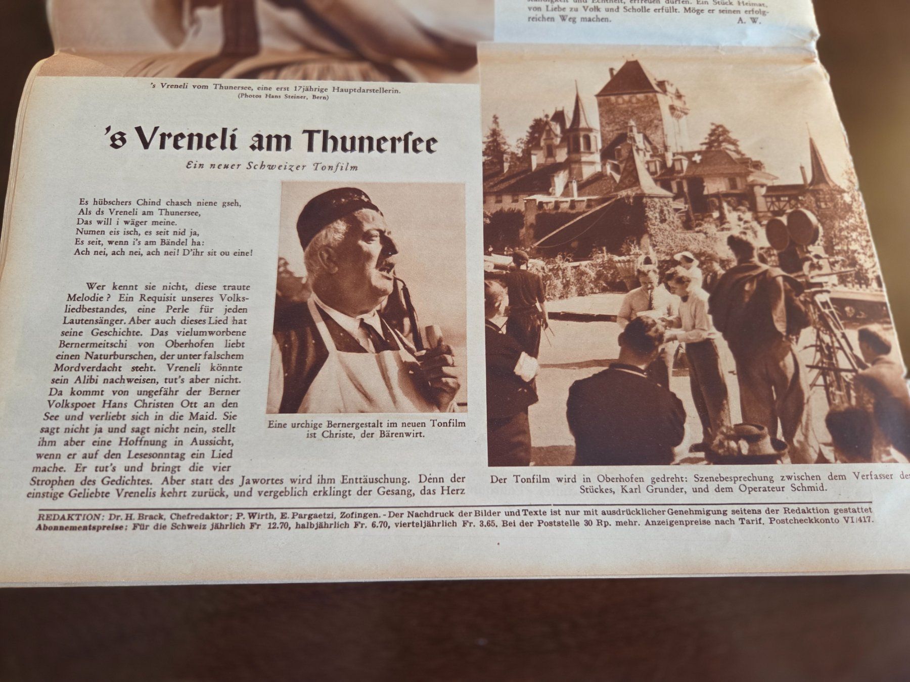 Riviste & Magazine: Schweizer Illustrierte Zeitung Nr. 39, 1936 – Usato da Aldesago venduto da lusuardi 4