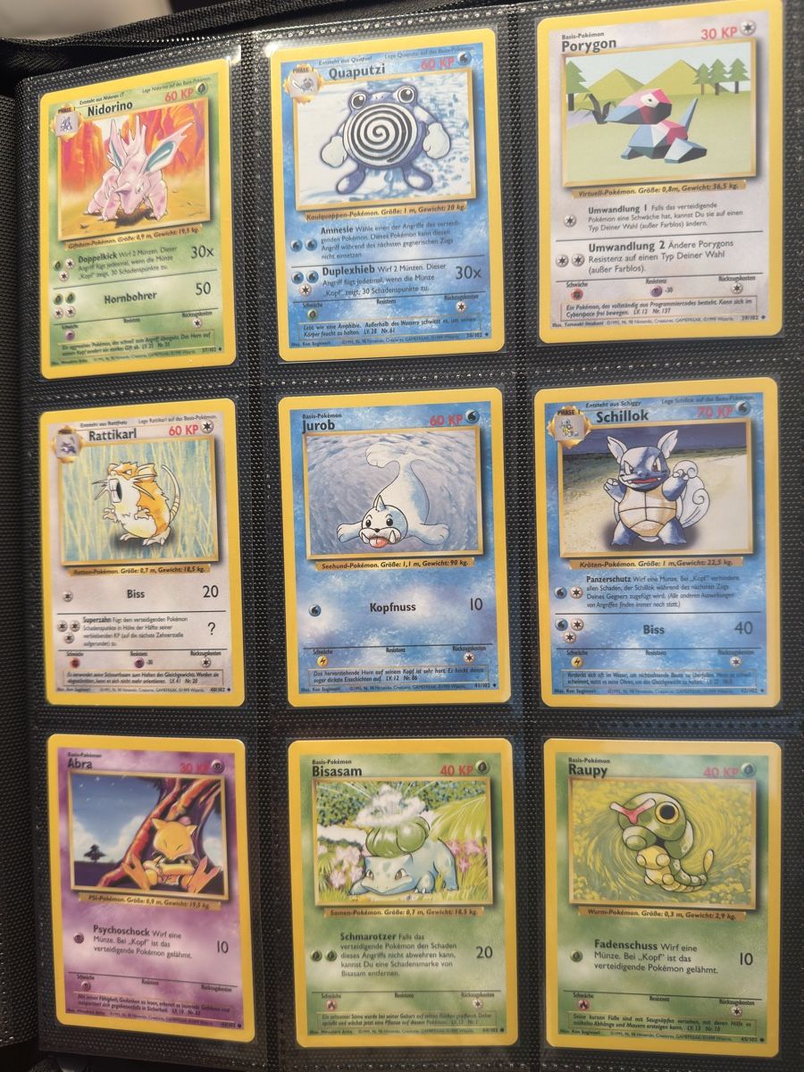 Pokémon Carte collezionabili: Pokemon Base Set Deutsch Near Mint Master Set 102/102 – Nuovo (secondo la descrizione) da Baden venduto da lpzonda 4