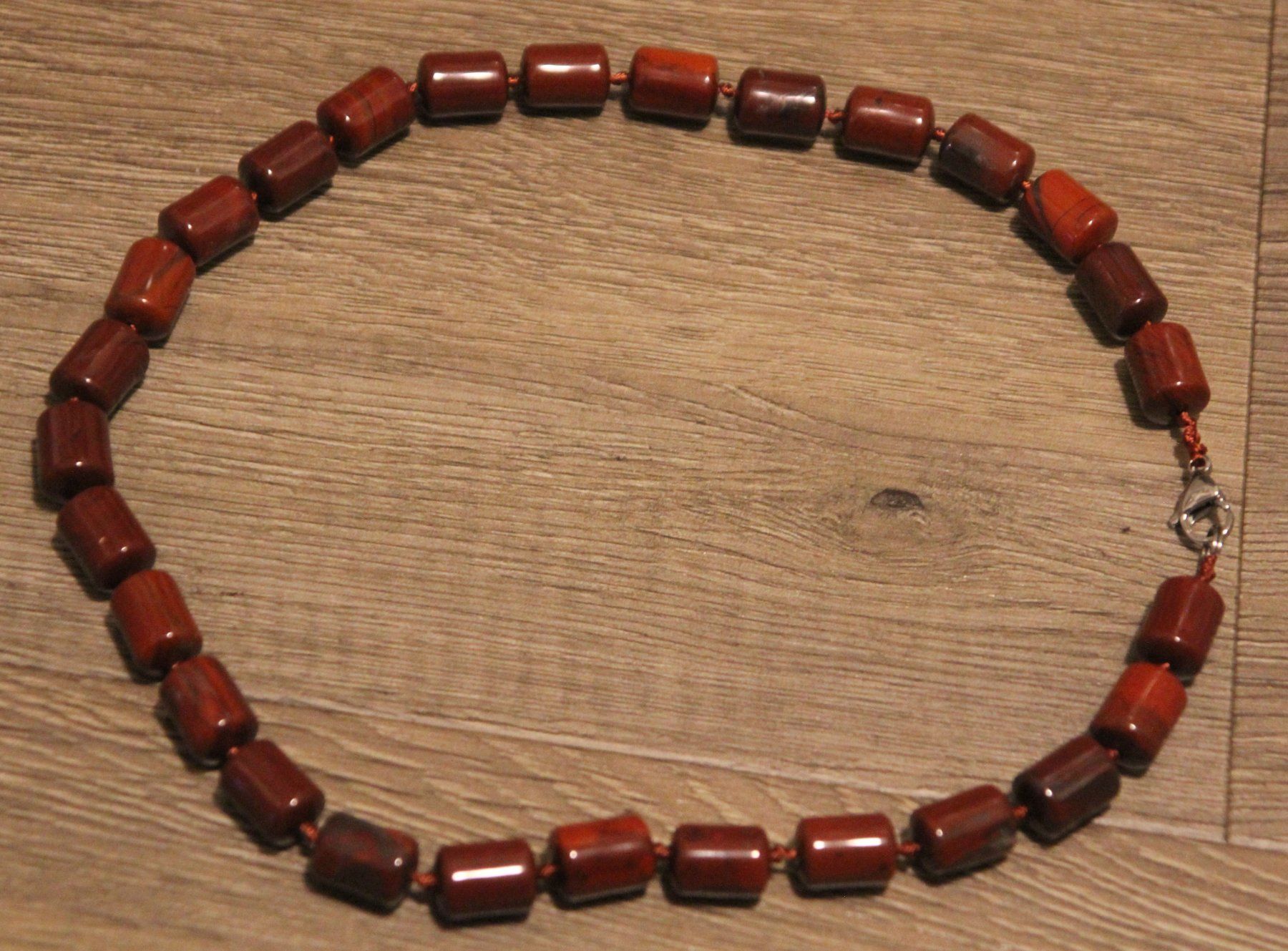 Ketten: NEU: Jaspis Halskette Collier Kette Schmuck – Neu (gemäss Beschreibung) aus Matten b. Interl von EdelsteineInterlaken 3
