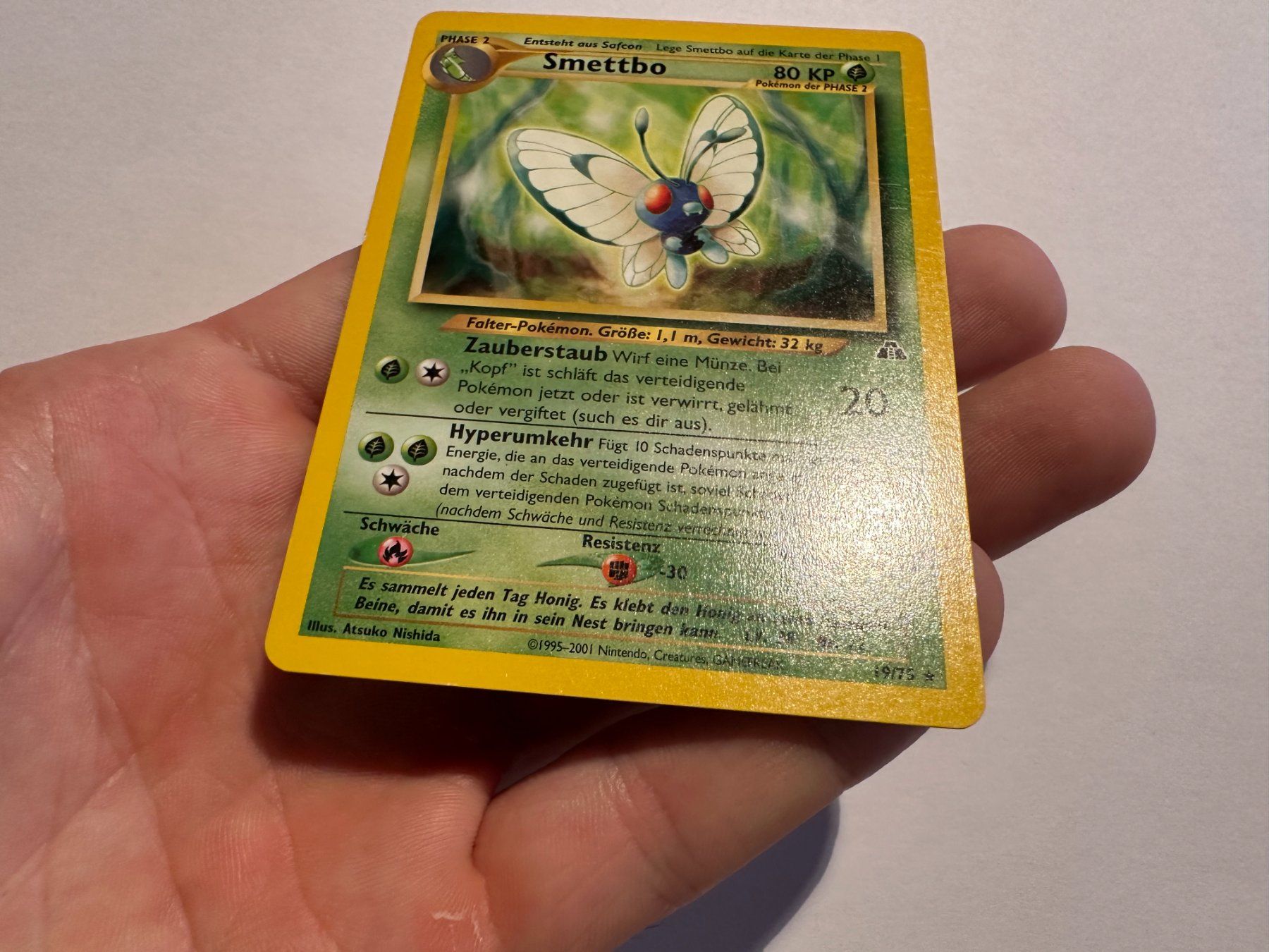 Pokémon Sammelbilder & Trading cards: Smettbo non holo Neo Entdeckung DE – Gebraucht aus Hagendorn von Pokecollectorch 2