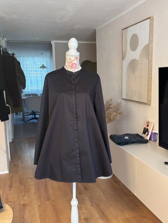 COS Oversized Longbluse Baumwolle