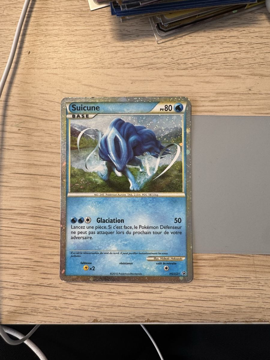 Pokémon Cartes à collectionner: Suicune HGSS21 promo – D'occasion à Fribourg par Pierre_bounw