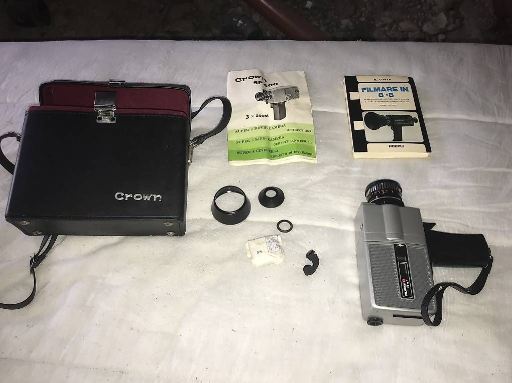 Caméscopes: CROWN CAMERA vintage – D'occasion à Bedano par bed_6sb7