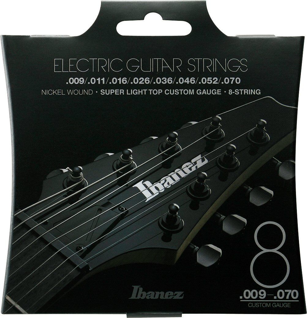 Ibanez Strumenti musicali: Ibanez Electric Guitar Strings - 8-String!!!!! – Nuovo e nell'imballaggio originale da Zofingen venduto da Rodeln