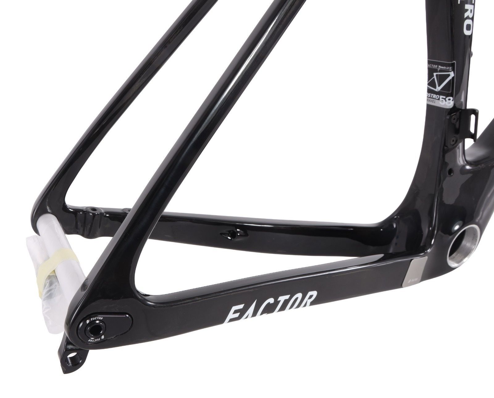 Factor Bikes Biciclette: Factor Ostro Gravel Framset UD Gloss Grösse 56 – Nuovo e nell'imballaggio originale da Stallikon venduto da ursmuepa 3