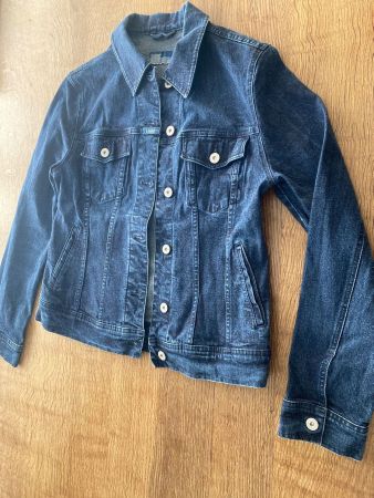 CLOSED JEANSJACKE/JACKE zirka GR.M/L (ital.XL) dunkelblau
