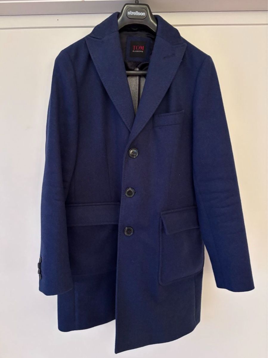 Manteaux: Tom Rusborg Wool Coat, Size 48, Elegant Winter Style! – D'occasion à Zürich par Grothschild
