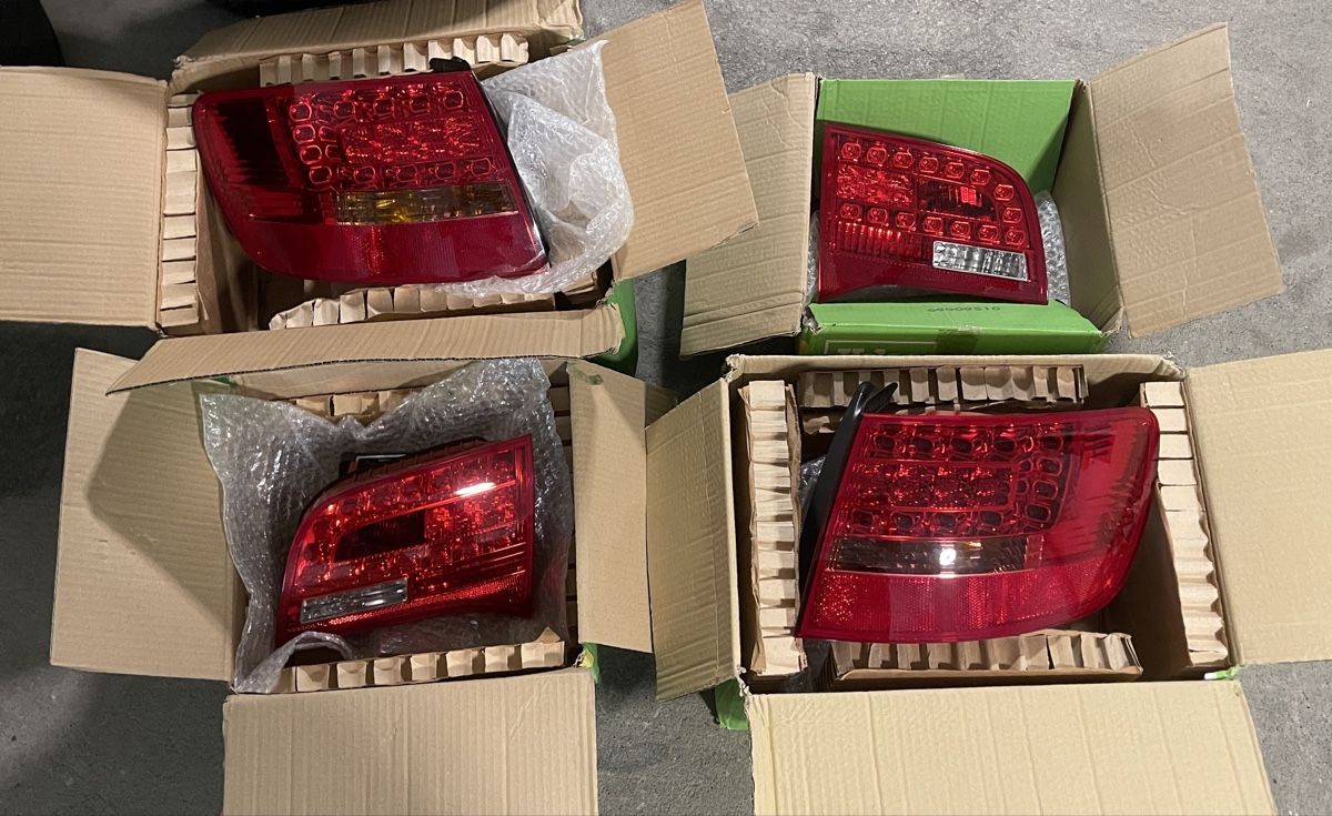Audi Tutti pezzi di ricambio auto: LED Rückleuchten Auto Audi A6 Avant 4er Set  – Usato da Aarburg venduto da domenico_1301