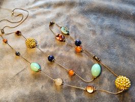 Vintage feine exclusive Halskette Collier 60er Jahre