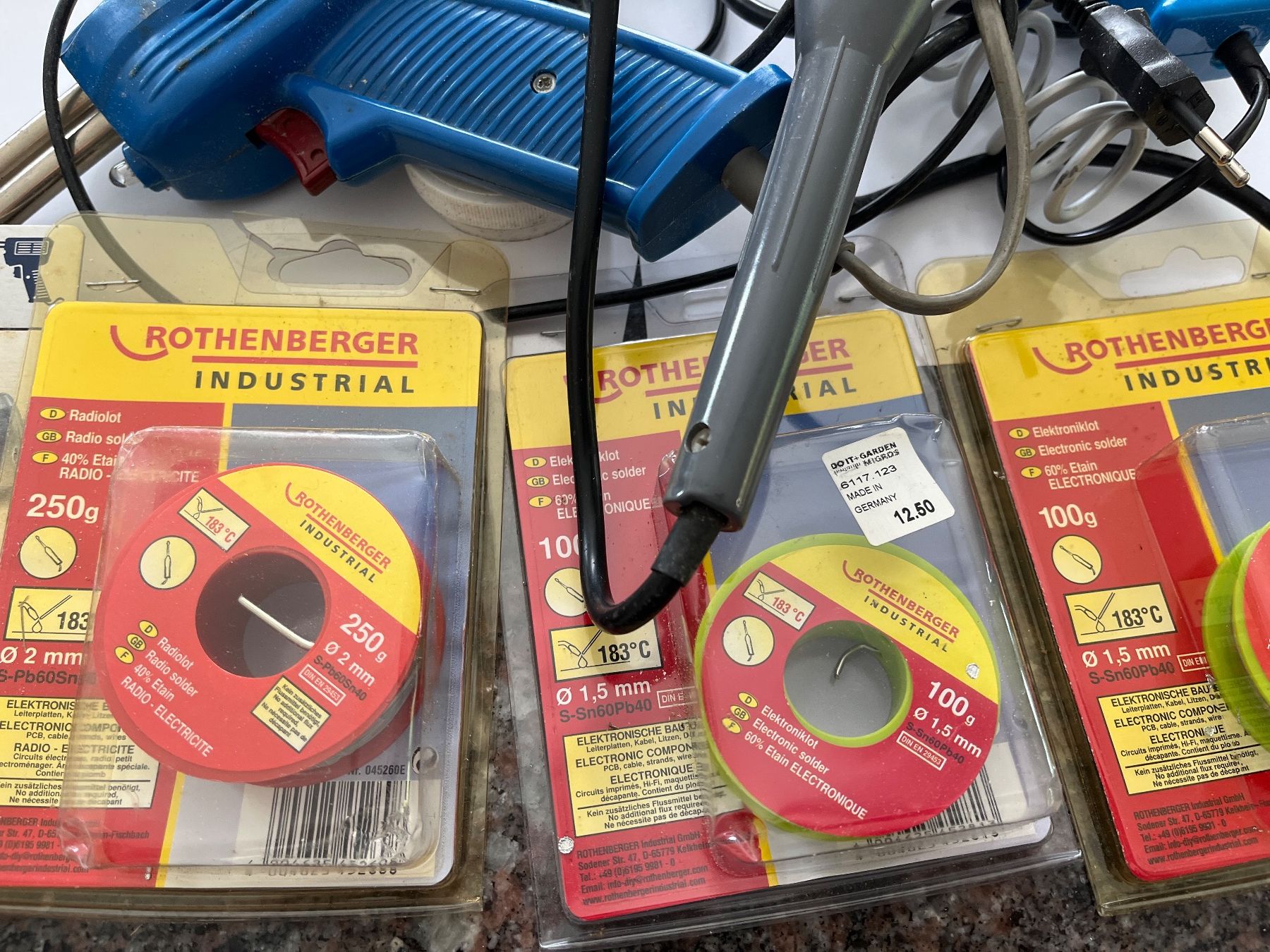 Tutti gli attrezzi: Lötkolben Set + viel Lot, Profi-Ware – Usato da Spiegel b. Bern venduto da Burdicrew 2