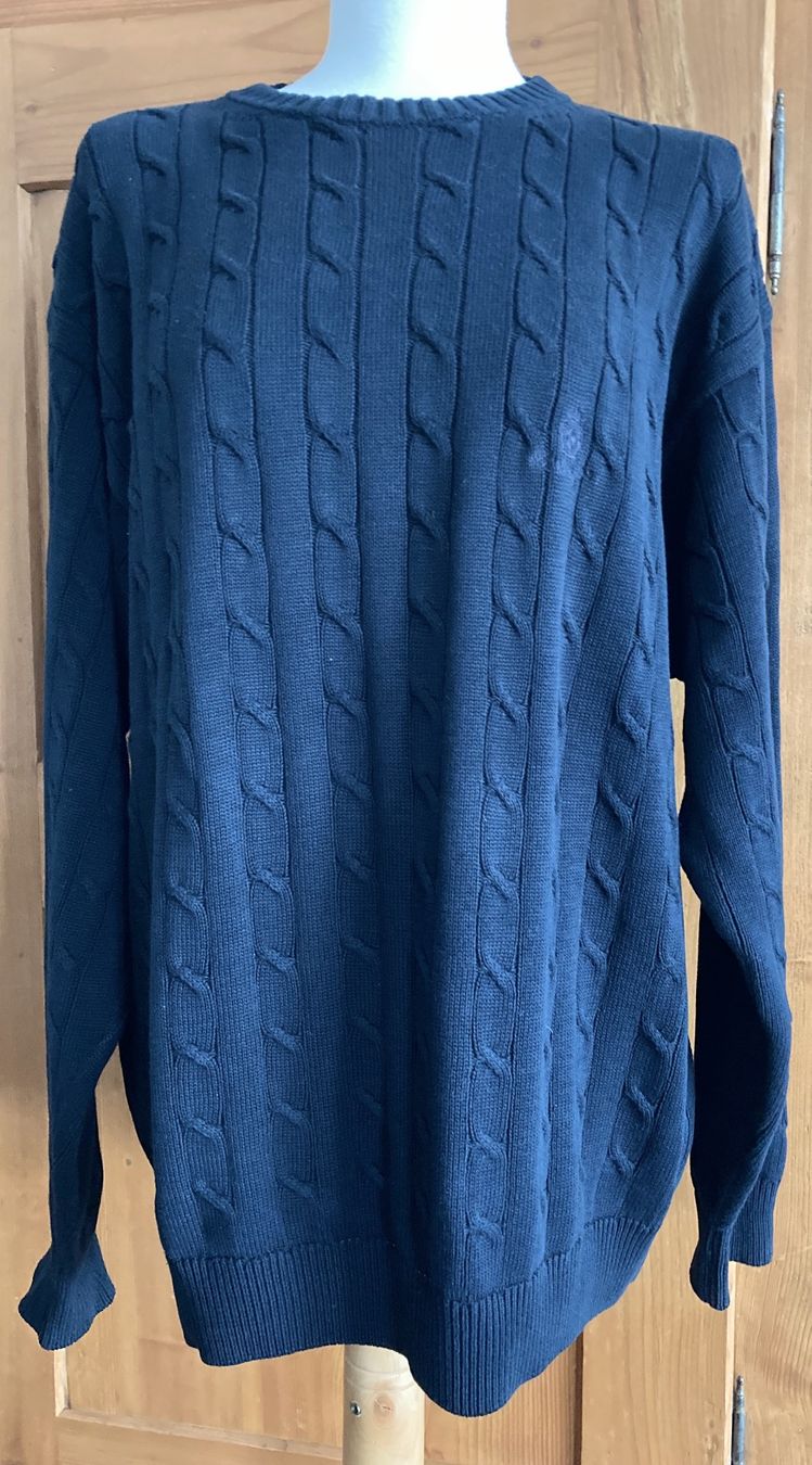 Maglioni & Felpe: Zopfmuster: Edler Baumwoll Herren-Pullover Gr. XL – Nuovo (secondo la descrizione) da Stetten AG venduto da Hanya 1