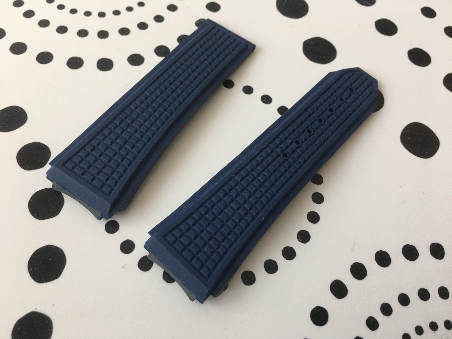 Bracciali & Braccialetti: ZENITH ORIGINAL - BRACELET SILICONE - BLUE - NEW !!! – Nuovo (secondo la descrizione) da Epalinges venduto da watchforyou