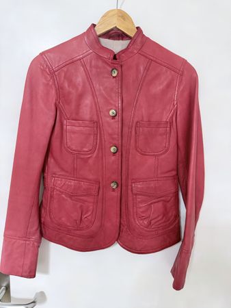 Leonardo Lederjacke, Gr. S, Echtleder, Top Zustand!