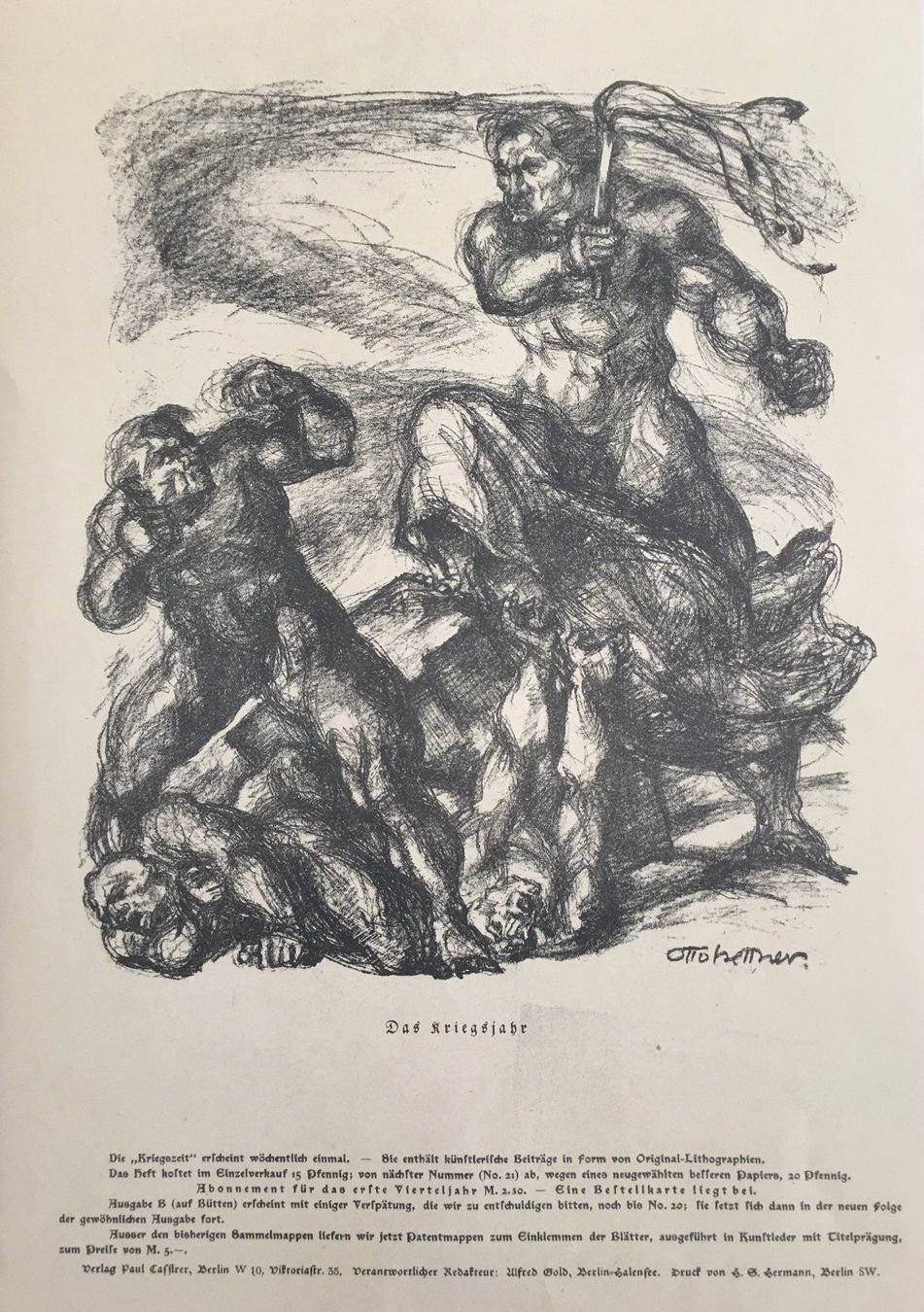 Grafica & Litografie: Ernst Barlach "Erst Sieg, dann Frieden" – Usato da Nennigkofen venduto da juhit 5