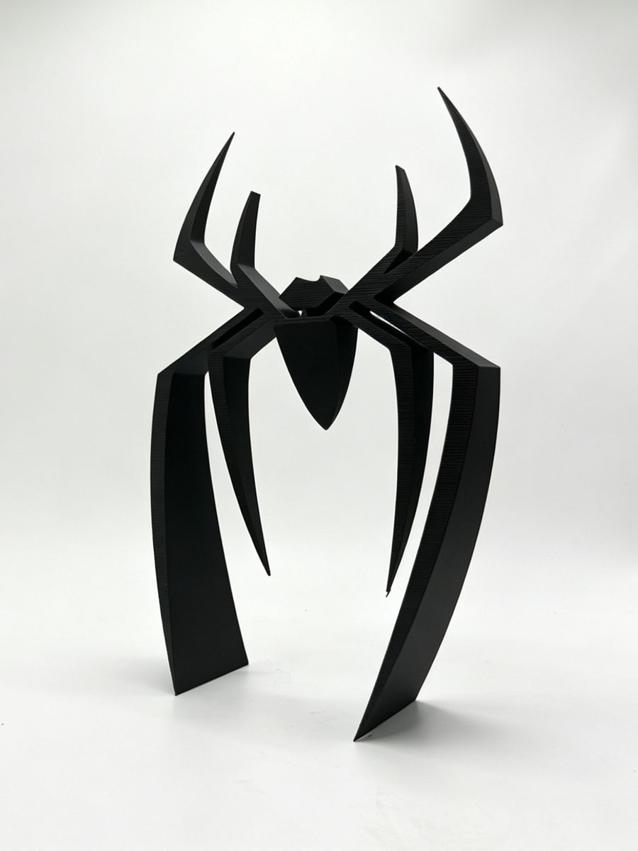 Marvel Statuette: Spider-Man Logo Sculpture Black New – Nuovo (secondo la descrizione) da Dübendorf venduto da del_82k8