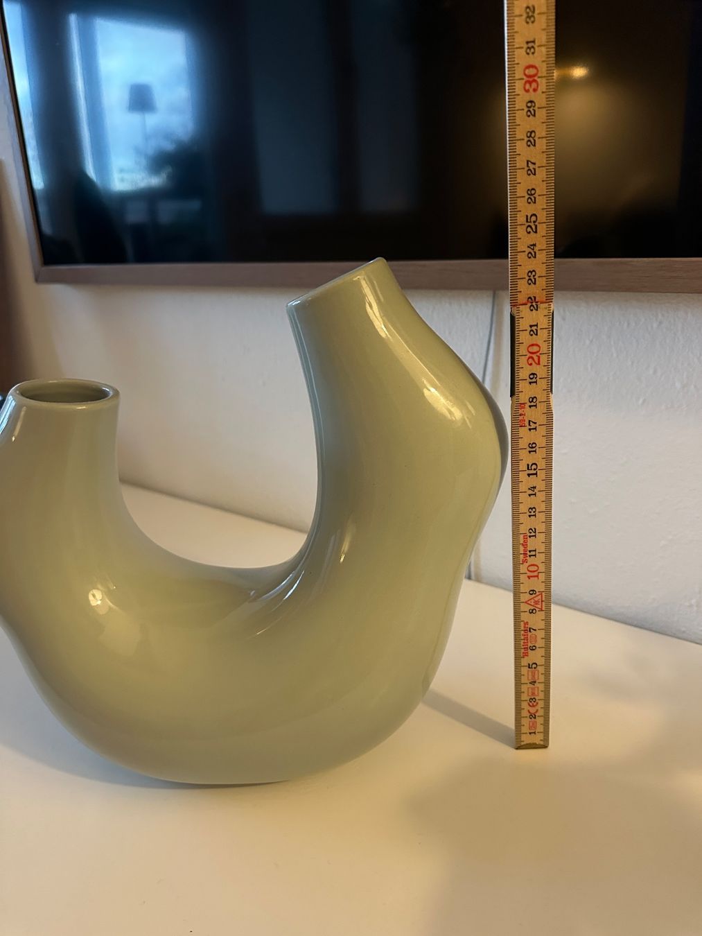 Vasen & Gefässe: Mintgrüne Vase/Deko – Gebraucht aus Zürich von Nat_Mol 2