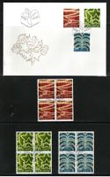 2012 Weihnachten FDC + Viererblöcke 1. Tag SBK 53.10