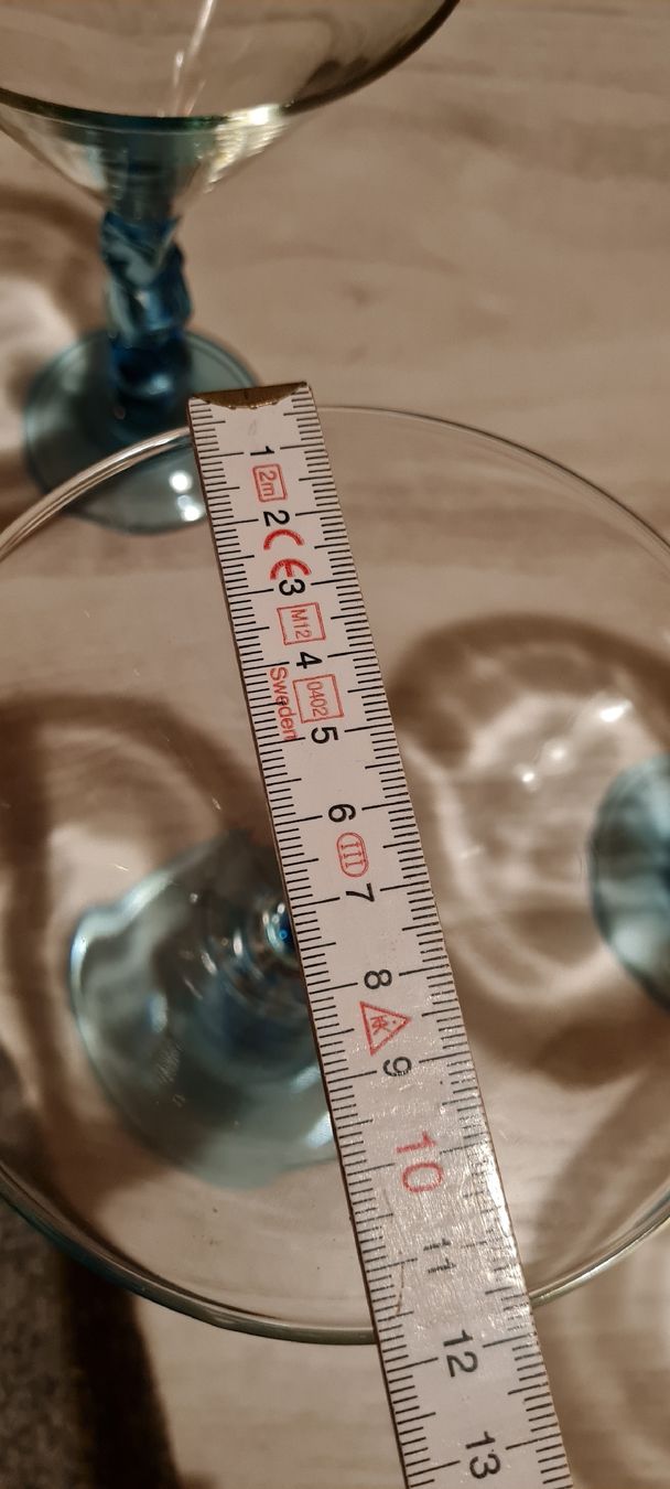Bicchieri: Blaue Cocktailgläser - 6er Set – Nuovo (secondo la descrizione) da Münsingen venduto da Cuci31 4