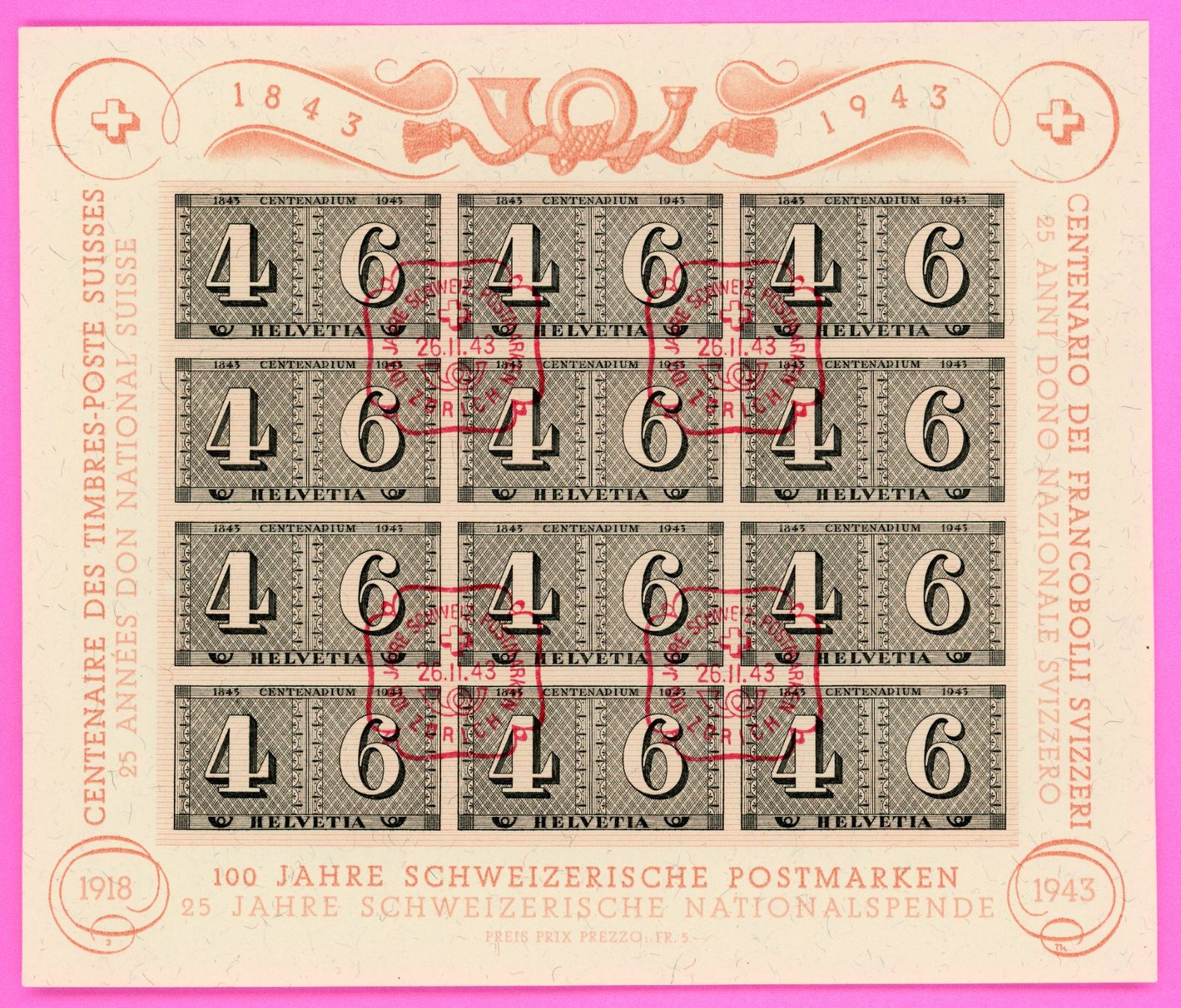 Tous les timbres: 1843 FDC – D'occasion à Opfikon par Pritt04