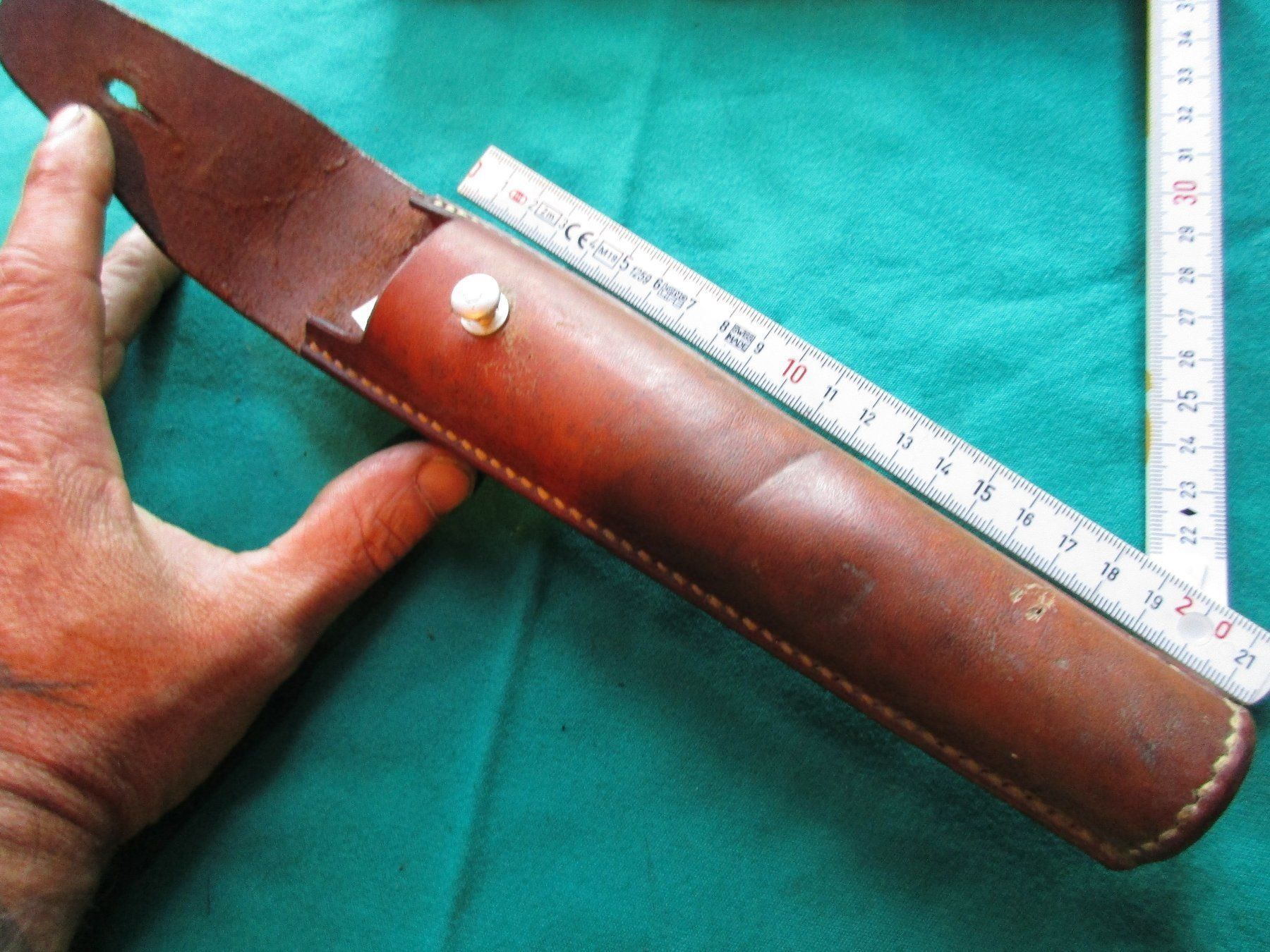 Schweizer Armee Armi bianche: Futteral zu Schiessbecher K31, 1949 – Usato da Bowil venduto da vifi01 3