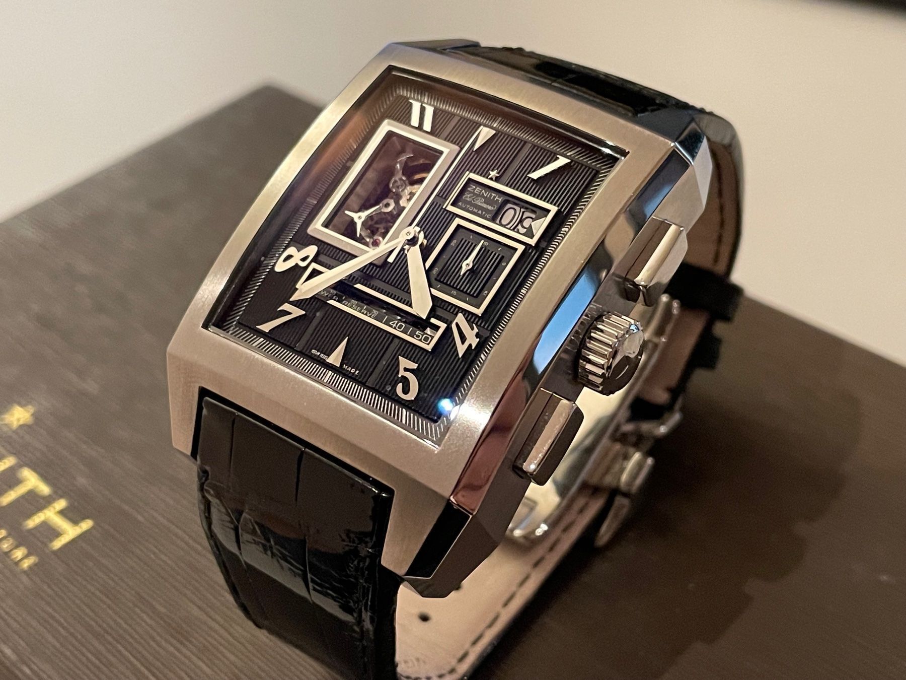 Zenith Orologi: Zenith Mega Port Royal open Date – Usato da Aarau venduto da trader1000 2