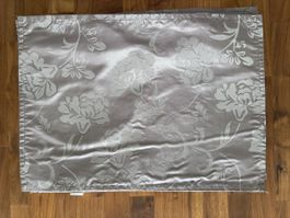 Tischsets Rosenmuster in Silber-Grau, 8er Set