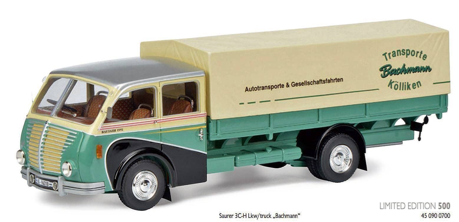 Schuco Modellbausätze & Standmodelle: Schuco SAURER 3C-H 1:43 – Neu und originalverpackt aus Lenk im Simmental von trampeltier61 2