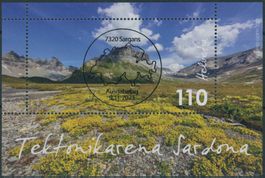 2023 - Sardona - Block - Ersttag Voll Stempel ET