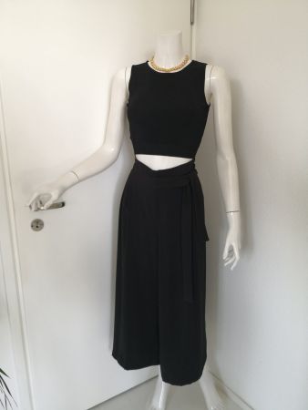 🤩ZARA PALAZZO-HOSE SCHWARZ NEU