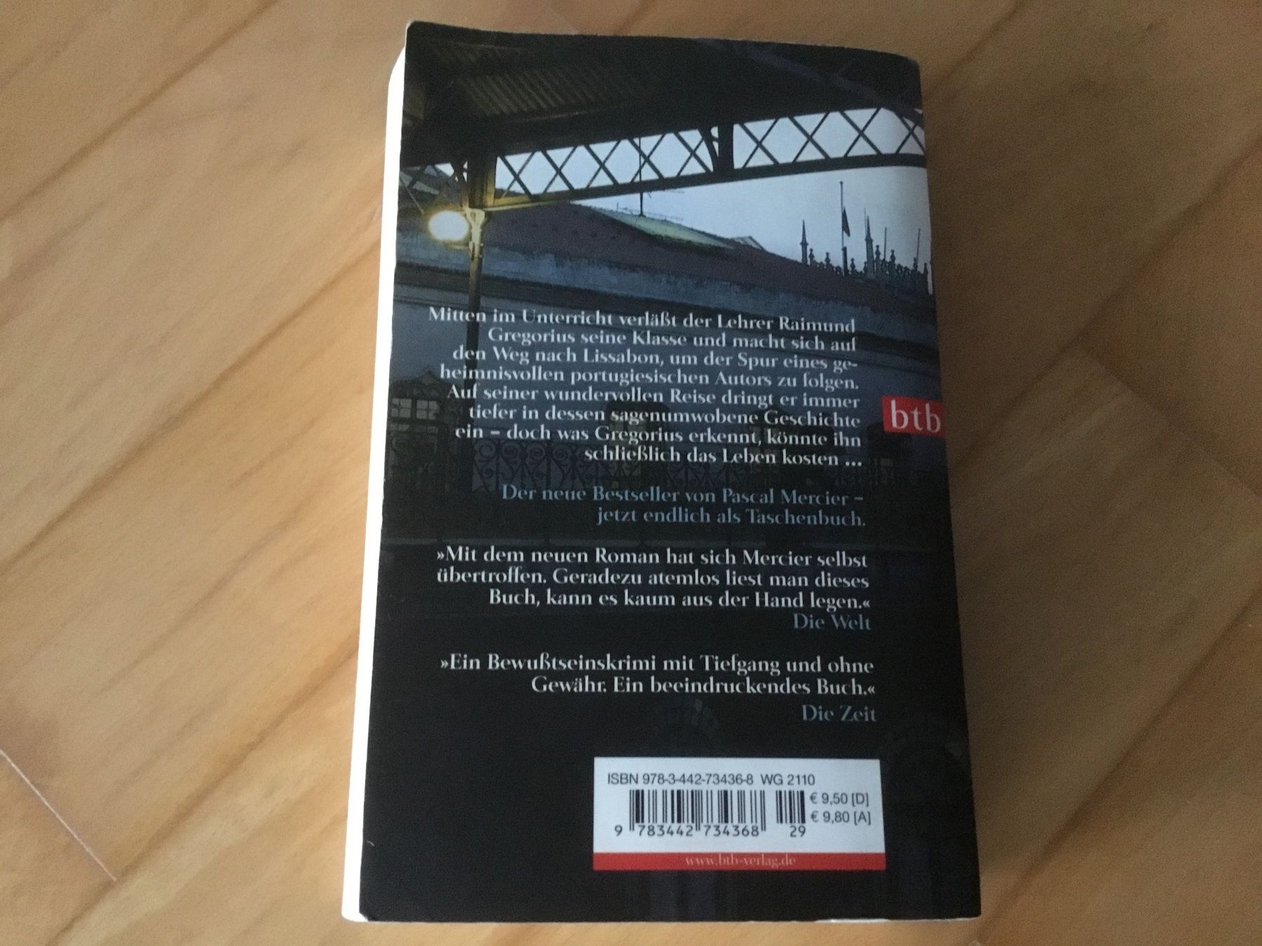 Libri: Pascal Mercier: Nachtzug nach Lissabon – Usato da Kerzers venduto da Georges3210 1