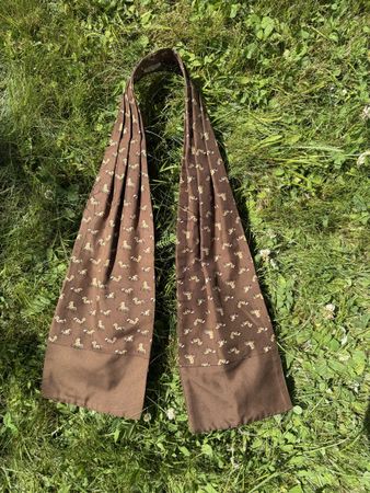 Foulard en soie pour homme  HERMÈS, vintage