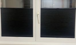 Verschiedene Größen Plissees , neuwertig, einzeln erhältlich