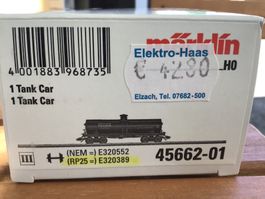Märklin H0 Tankwagen 45662-01, neuwertig, OVP, Top!