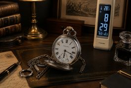 Orologio da tasca Longines argento