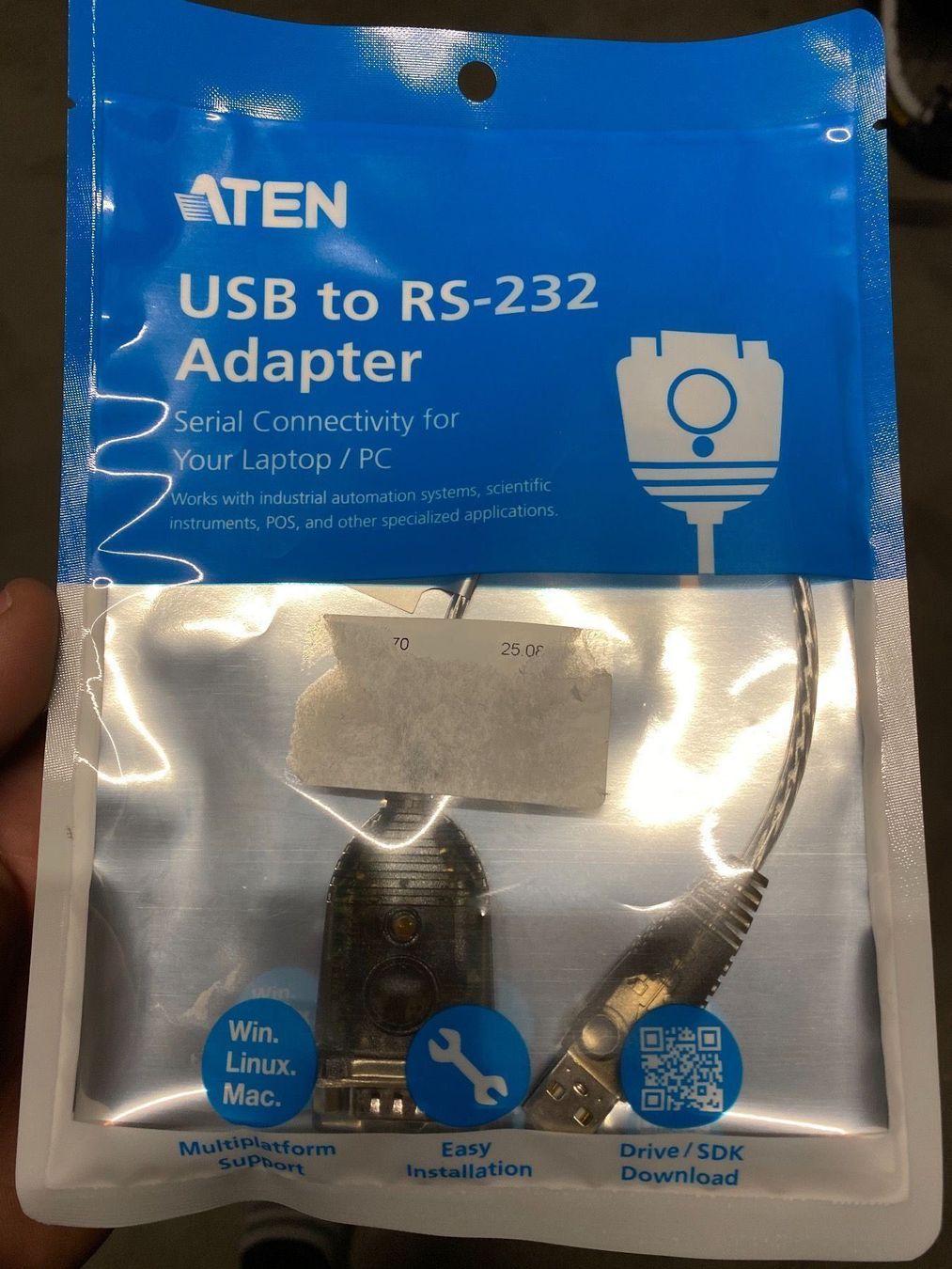 Unità & Adattatore: USB to RS-232 Adapter – Nuovo e nell'imballaggio originale da Bretzwil venduto da XxXDragPasXxX