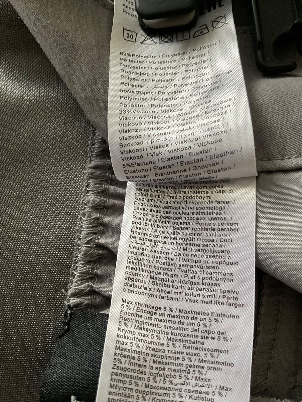 Pantaloni: Object schöne Hose Gr 34 grau – Nuovo (secondo la descrizione) da Urdorf venduto da alda02 9