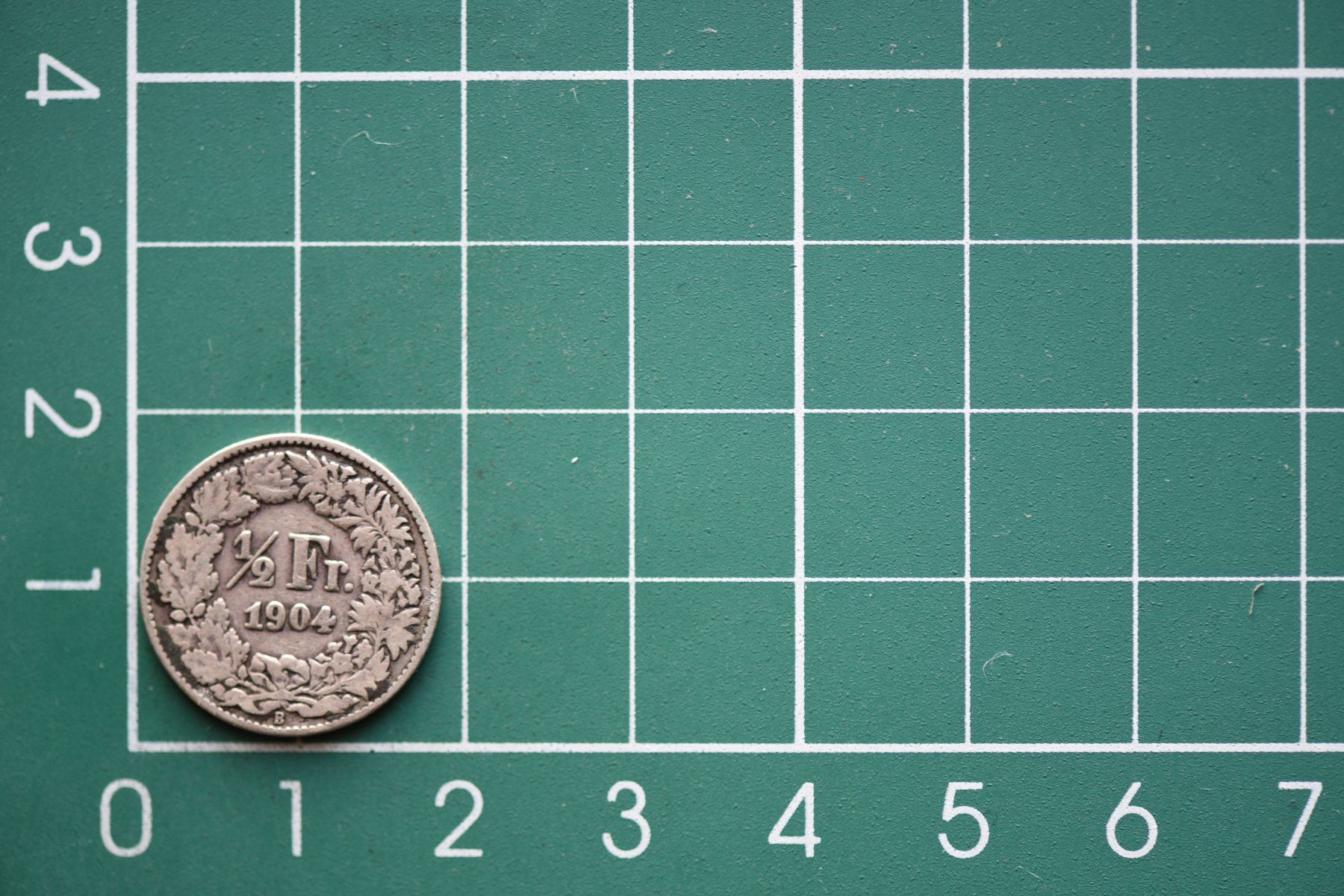 Tutti le monete: 835er silber 50 rappen 1904 – Usato da Laupen BE venduto da Gufi57